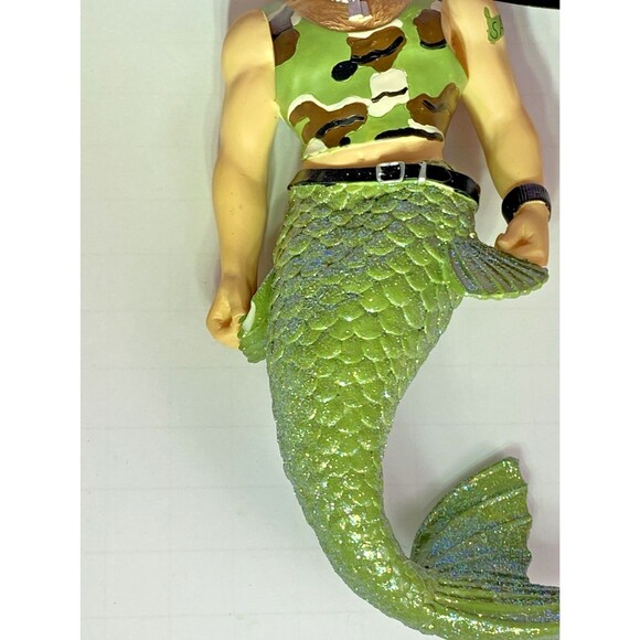 December Diamonds SARGE Christmas Ornament In Original Box Merman RETIRED 2006 - Picture 12 of 16